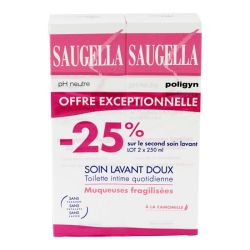 Saugella Poligyn Emuls Hygiene Intime 2Fl/250Ml