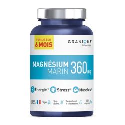 Granions Magnesium Marin 360 Mg Cpr Pot/180