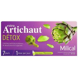 Milical Extra Artichaut Detox S Buv Pomme 7Fioles/10Ml