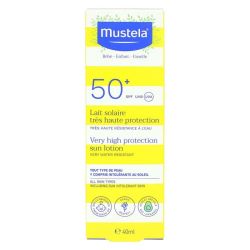 Mustela Solaire Spf50+ Lait Solaire Famille T/40Ml