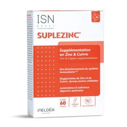 Suplezinc Gel Supplementation En Zinc & Cuivre B/60