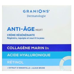 Granions Dermatologie Cr Regenerante Anti-Age Nuit Pot/50Ml