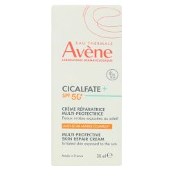 Avene Cicalfate+ Spf50+ Cr Reparatrice Mutlti-Protectrice Fl Pompe/30Ml