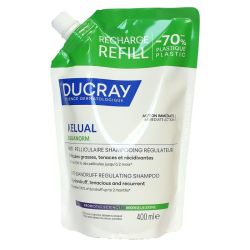 Kelual Squanorm Shampooing Pellicules Grasses Recharge/400Ml