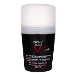 Vichy Homme Deodorant 72H Anti-Trace Bille/50Ml