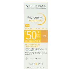Bioderma Photoderm Spf50+ Aquafluide Teinte Doree T/40Ml