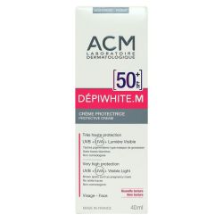 Depiwhite.m Spf50+ Cr Protectrice Invisible T/40Ml