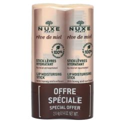 Nuxe Reve De Miel Stick Levres Hydratant Lot/2X4G