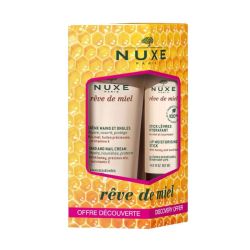Nuxe Reve De Miel Stick Levres Hydratant 4G+Creme Mains