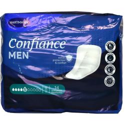 Confiance Men Protection Anatomique Absorption 5 Gouttes Paq/14