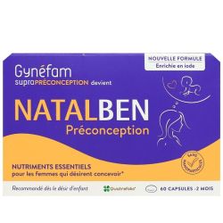 Natalben Preconception Caps B/60