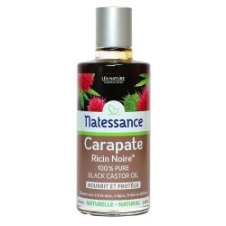 Natessance Huile Carapate Ricin Noir Fl/100Ml