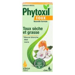 Phytoxil Toux Sucre Nouvelle Formule Sirop Adulte Enfant +2Ans Fl/100Ml