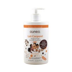 Aunea Lait Corporel Visage Et Corps Fl Pompe/750Ml
