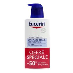 Eucerin Urearepair Emollient 10% Uree 2Fl Pompe/400Ml