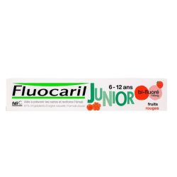 Fluocaril Junior Dentifrice Fruits Rouges 6-12Ans T/75Ml