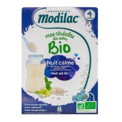 Modilac Cereales Bio Farine Nuit Calme Des 4 Mois B/250G