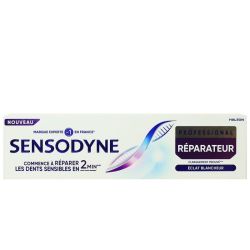 Sensodyne Professional Reparateur Pate Dentifrice Eclat Blancheur T/75Ml