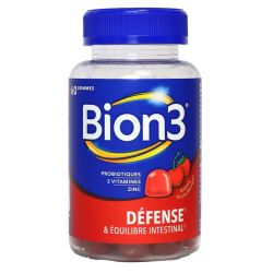 Bion 3 Energie Gomme Fruits Rouges Pot/60