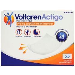 Voltarenactigo 140 Mg Emplatre Medic Sach/5