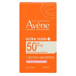Avene Solaire Ultra-Fluid Eclat Radiance Spf50+ Emuls Fluide Fl/50Ml