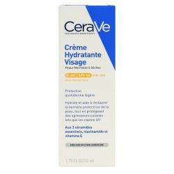 Cerave Spf50 Cr Hydratante Visage T/52Ml