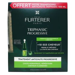 Rene Furterer Triphasic Progressive Serum Anti-Chute 8Fl/5,5Ml+Shampooing 100Ml