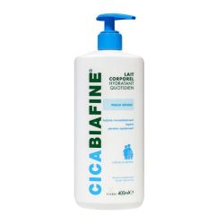 Cicabiafine Lait Hydratant Corporel Quotidien Bouteille Pompe/400Ml