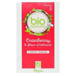 Nutrisante Infusions Bio Tis Cranberry 20Sach