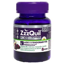 Zzzquil Fort Sommeil Gomme Fruits Des Bois Pot/30