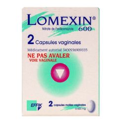 Lomexin 600 Mg Caps Molle Vaginale Plq/2