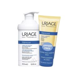Uriage Xemose C8+ Cr Relipidante Anti-Grattage Fl Pompe/400Ml+Huile Lavante