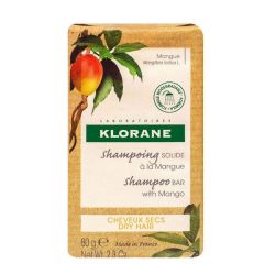 Klorane Capillaire Shampooing Solide Nutrition Mangue B/80G