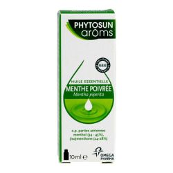 Phytosun Aroms Huile Essentielle Bio Menthe Poivree Fl/10Ml