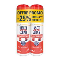 Insect Ecran Special Tropiques Sol Adulte Enfant 2Sprays/75Ml -25%
