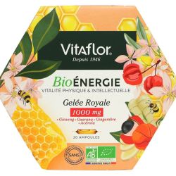 Vitaflor Apiculte Gelee Royale Bio 1000 Mg S Buv Energie+ 20Amp/15Ml