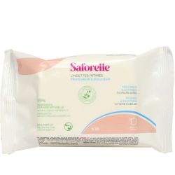 Saforelle Lingette Intime Biodegradable Sach Pocket/10