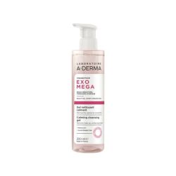 Aderma Exomega Visage Gel Nettoyant Calmant T/200Ml