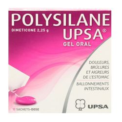 Polysilane Upsa Gel Oral En Sachet-Dose 12Sach/15G