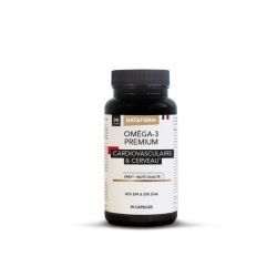 Nat & Form Premium Omega 3 Qualite Epax 90 Capsules