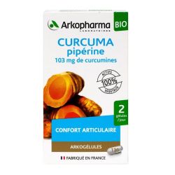 Arkogelules Curcuma + Piperine Bio Gel Fl/130