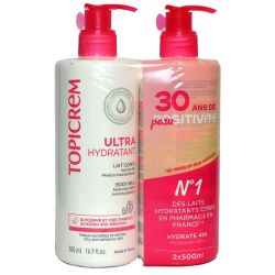 Topicrem Ultra-Hydratant Lait Corps 2Fl Pompe/500Ml