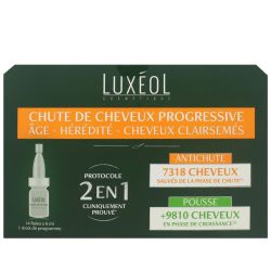 Luxeol Traitement Antichute Progressive 2En1 Sol 14Amp