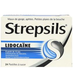 Strepsils Lidocaine Past Plq/24