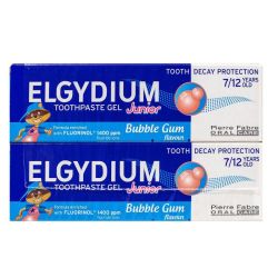 Elgydium Junior Protection Caries Dentifrice Bubble 7-12Ans 2T/50Ml