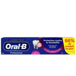 Oral B Professionnal Protection Sensibilite Dentifrice T/125Ml