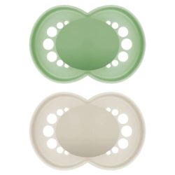 Mam Original Sucette Silicone 6Mois+ Tendance B/2