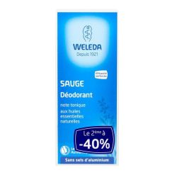 Weleda Gestes Fraicheur Deodorant Sauge 2Spray /100Ml