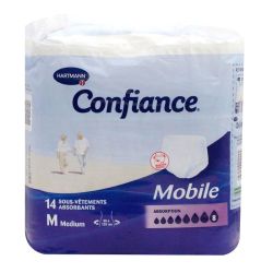 Confiance Mobile Slip 8G Absorbant Jetable Tm Sach/14