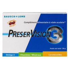 Preservision 3 Caps Visee Ophtalmique B/60